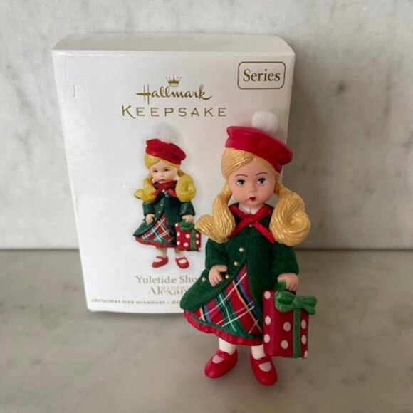 HALLMARK Madame Alexander Yuletide Shopper 2011 Ornament #16 IOB - Picture 2 of 14